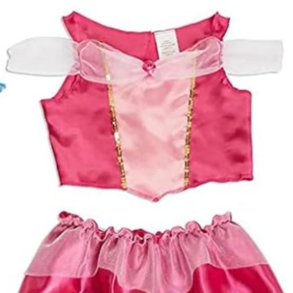 DISNEY Princess Sleeping Beauty 2pc Dress Up a Aurora Girl Costume Halloween NWT